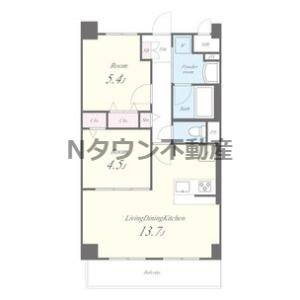 【間取り】 | Le・Ciel徳川(ルシエル徳川) | 間取りです。