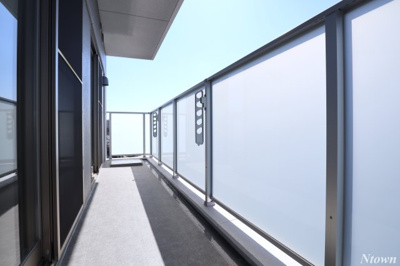 【バルコニー】 | Le・Ciel徳川(ルシエル徳川) | 外からの目が気にならないバルコニーで洗濯物が干せます