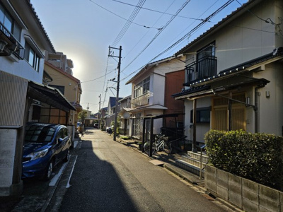 【前面道路含む現地写真】 | 鳥取市西町３丁目土地