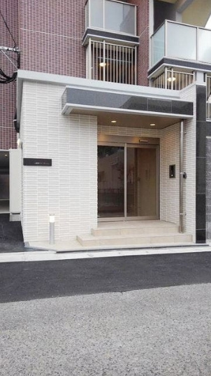 比恵西CoCoマンション(比恵西ココマンション)のエントランス