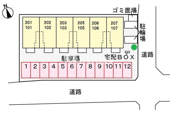 江雅の駐車場|駐車場