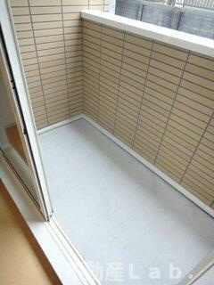 ドルチェヴィータ壱号館のバルコニー