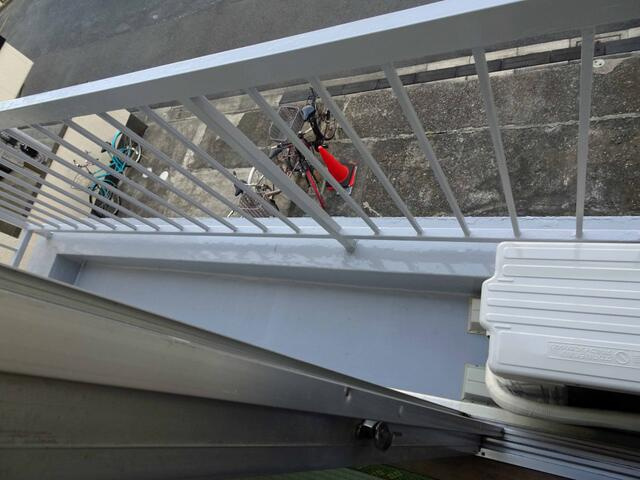 ともえマンションのバルコニー