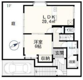 【間取り】 | 桶川市下日出谷　中古戸建