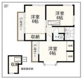 【間取り】 | 桶川市下日出谷　中古戸建