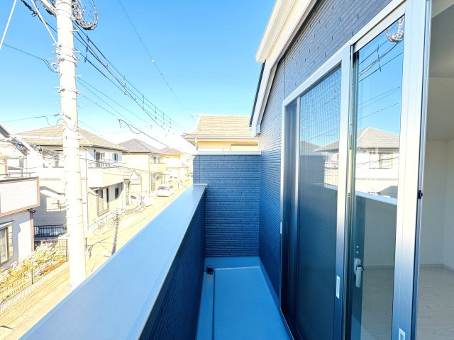 松戸市松戸新田新築戸建【寒風台小学校：6分】のその他共用部分|子供部屋前バルコニー