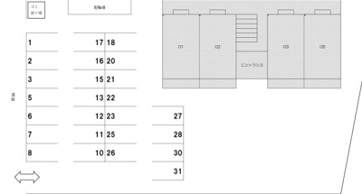 【区画図】 | ルネスグランドールⅡ
