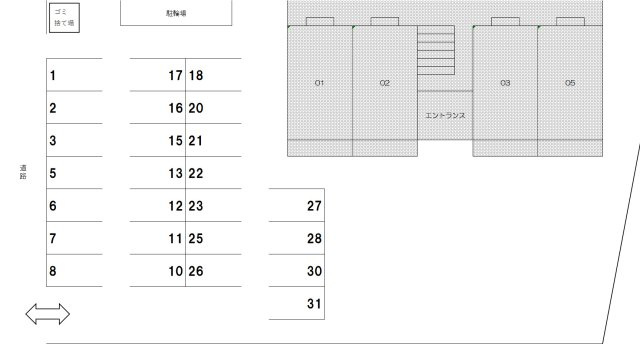 【区画図】 | ルネスグランドールⅡ