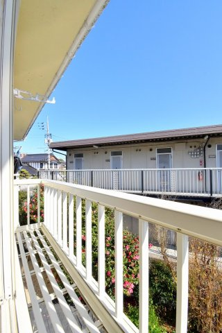 コテージ山本のバルコニー|バルコニー付きです