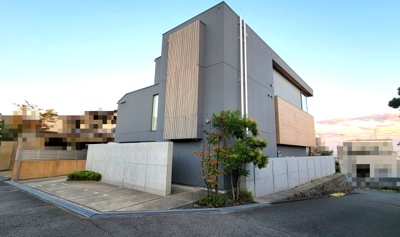 【外観】 | 芦屋三条町戸建 | エントランス側からの外観