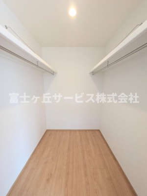 【収納】 | 豊橋市西幸町 新築一戸建て | ウォークインクローゼットです