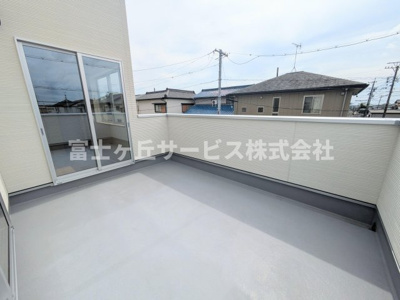 【バルコニー】 | 豊橋市西幸町 新築一戸建て | バルコニーです