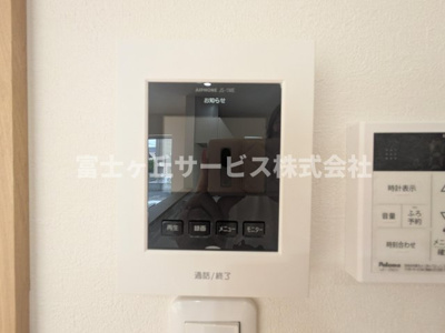 【セキュリティ】 | 豊橋市西幸町 新築一戸建て | TV付インターホンです