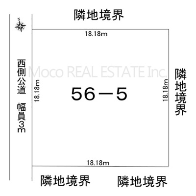 【区画図】 | 網走市桂町中古住宅