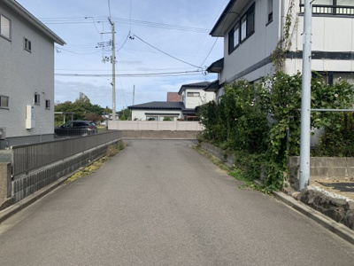  | 潟上市天王字北野　中古住宅 | 潟上市道（出戸新町4８号線）、幅員5mです！