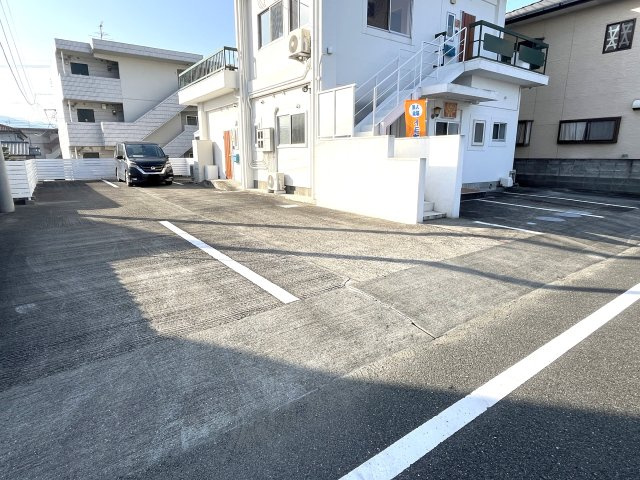 むぎのしまテラスの駐車場