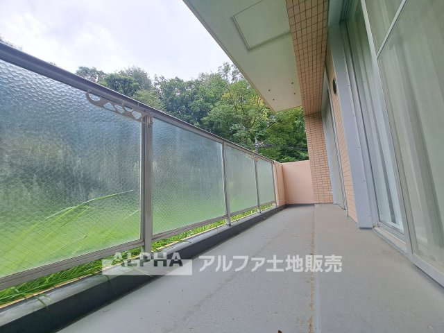 ファミール高幡不動のバルコニー