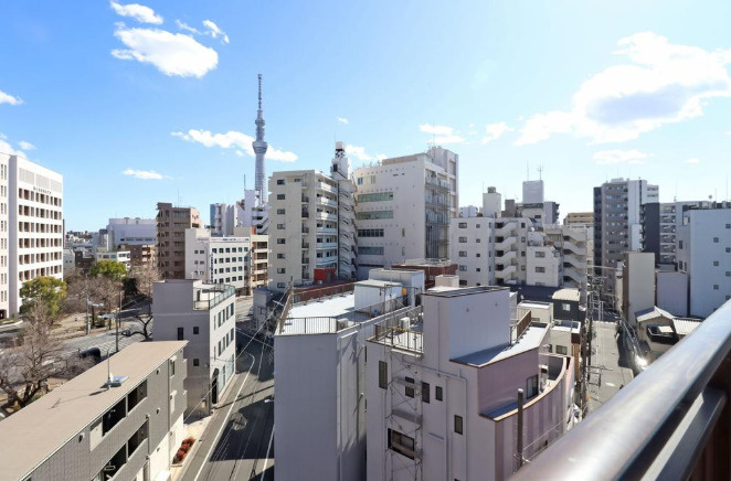 ドムール浅草の展望