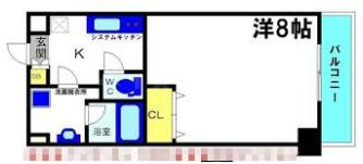 エルソル江坂の間取り