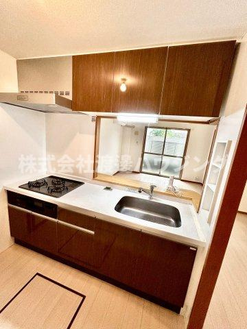 ハイム木もれびのキッチン|お料理しやすいキッチンです