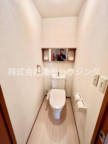 ハイム木もれびのトイレ|清潔感のあるトイレです