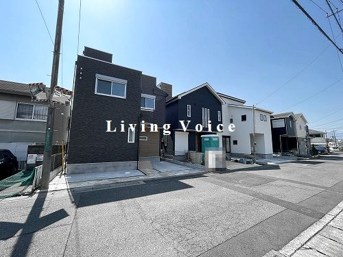 【外観】 | 【仲介手数料０円】海老名市杉久保南3丁目　新築一戸建て　29号棟　全2棟 | 全体【仲介手数料０円】海老名市杉久保南3丁目　新築一戸建て　全2棟