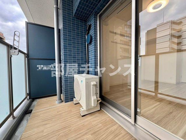 プレサンス名古屋駅ゲートのバルコニー