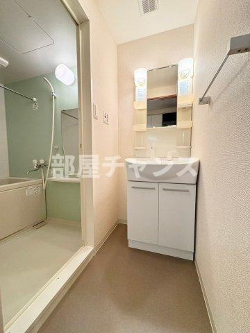 ヴィラマリオンの独立洗面台