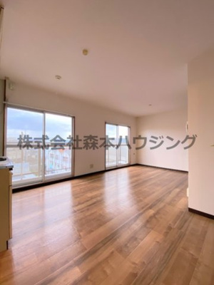 【居間・リビング】 | 　御殿山コーポA | 使いやすいリビングです