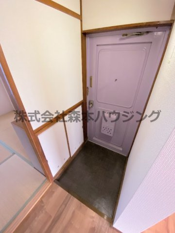 【玄関】 | 　御殿山コーポA | 玄関です