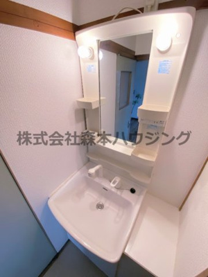 【独立洗面台】 | 　御殿山コーポA | 使いやすい独立洗面台です