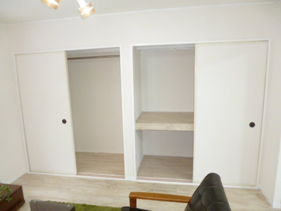 【収納】 | 秋田市横森四丁目　中古アパート | 洋室７帖のお部屋には収納スペースもあります！