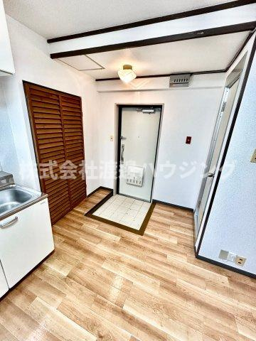 藤白台住宅D33の玄関