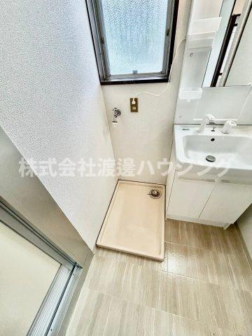 藤白台住宅D33の設備|室内洗濯機置場