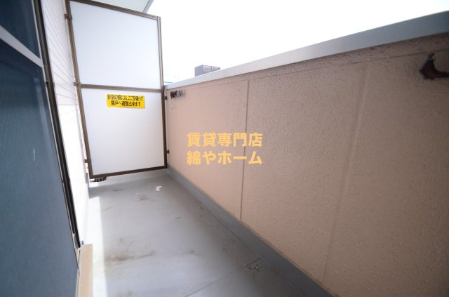 ベルフレージュ住吉のバルコニー