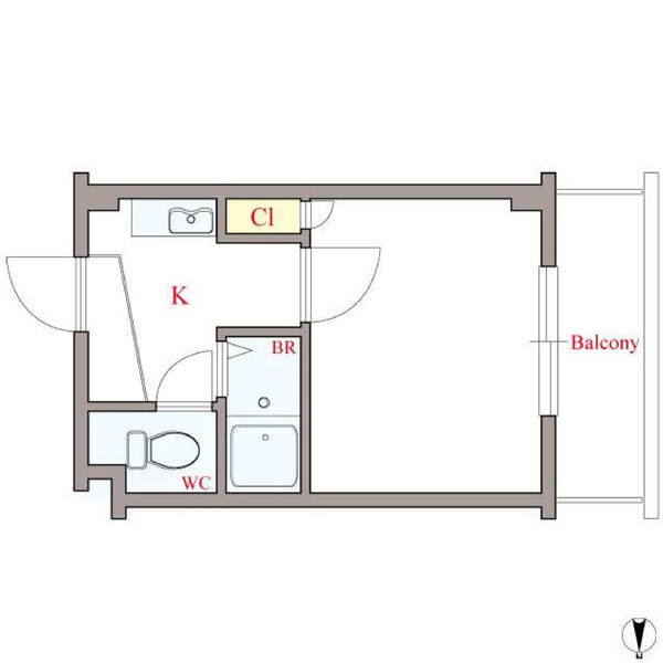 ベルフレージュ住吉の間取り