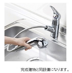 【キッチン】 | マートル南足柄 | シャワー水栓つきです