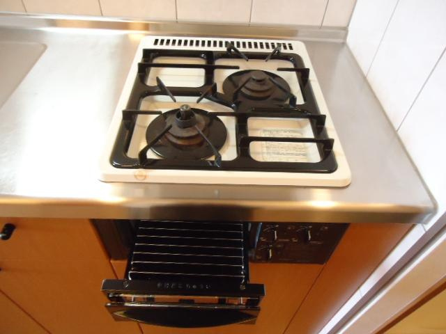 パームヒルズのキッチン|グリル付きシステムキッチン