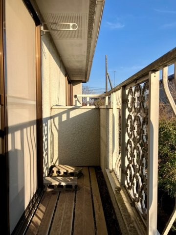 藤代戸建のバルコニー
