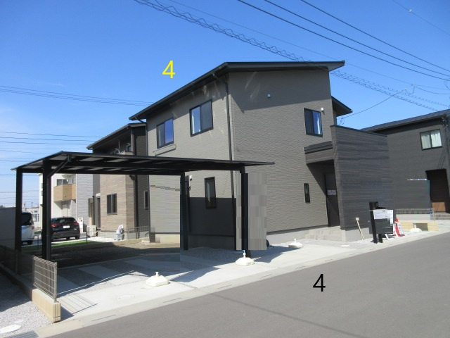 【仲介手数料無料】新築後未入居戸建　熊谷市末広4-14（全11棟）