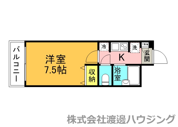 アンプルールフェールカメリアの間取り
