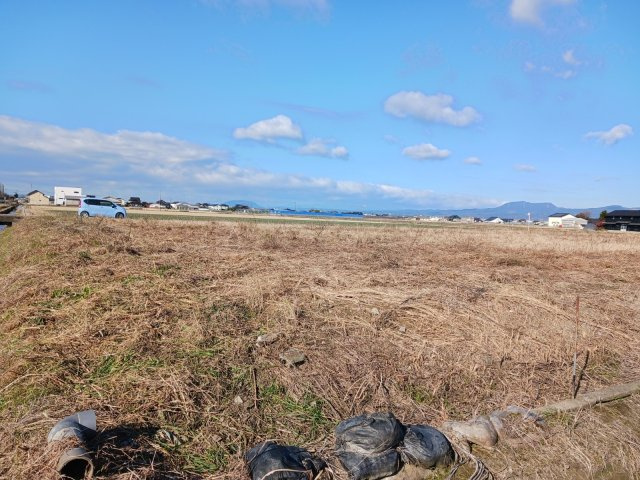 八代市鏡村土地の外観