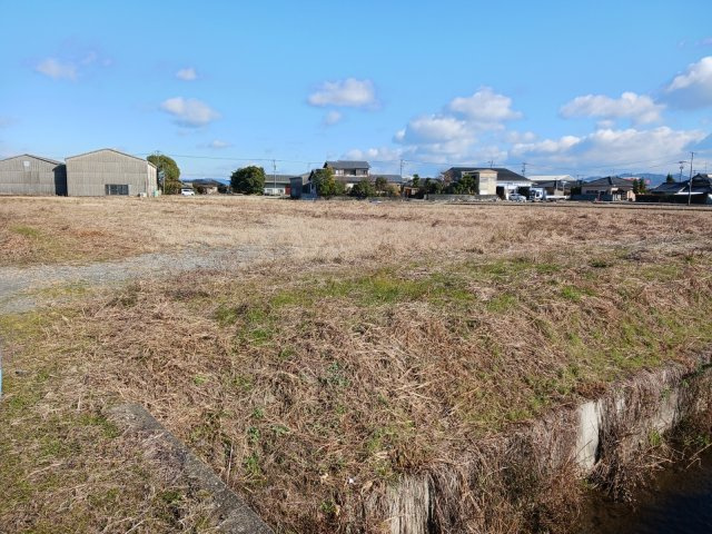 八代市鏡村土地の外観