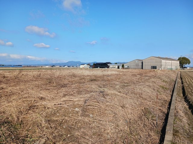 八代市鏡村土地の外観