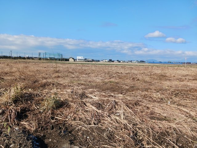 八代市鏡村土地の外観