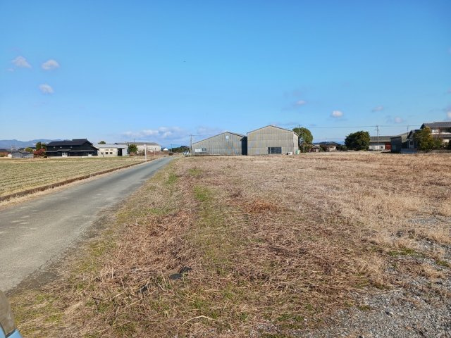 八代市鏡村土地の外観