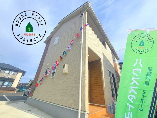 熊本市中央区出水8丁目第1-2棟（2号棟）の外観|デザイン性のある外観です。