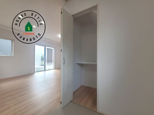 熊本市中央区出水8丁目第1-2棟（2号棟）の収納|収納には困りません。