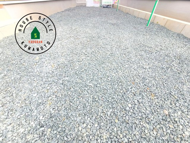 熊本市中央区渡鹿6丁目第3-2棟（2号棟）の庭|お庭で自由な時間を過ごせます。