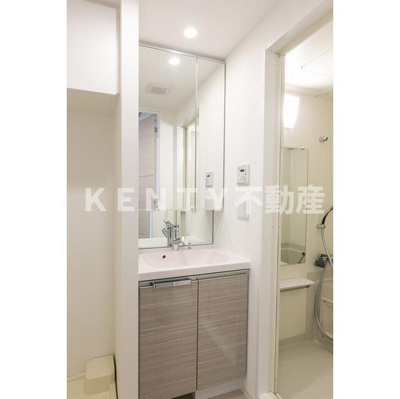 【洗面所】 | ライトテラス多摩川 | 明るい洗面所です